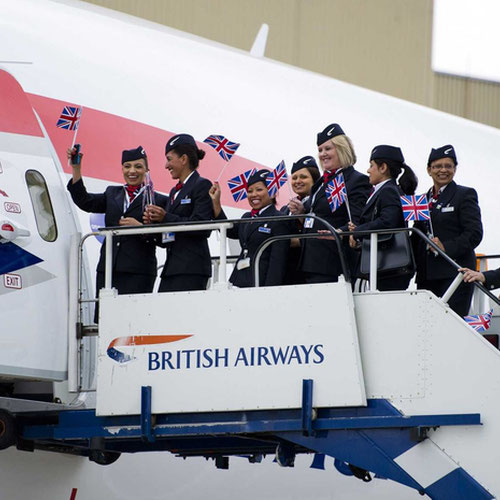 British Airways aircraft 9