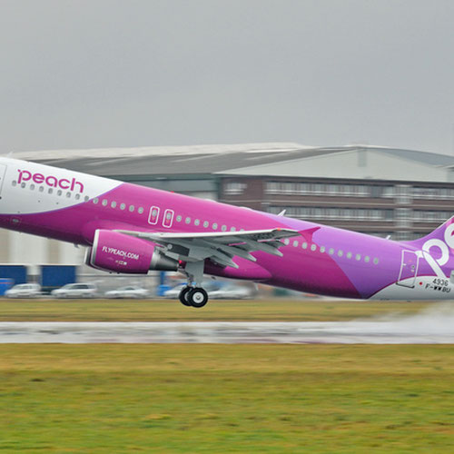 Peach avión 3