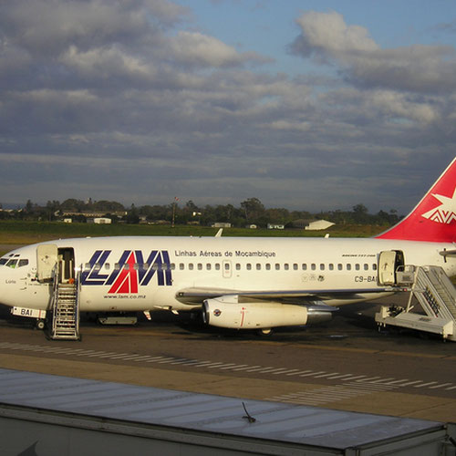 LAM Mozambique Airlines aircraft 1
