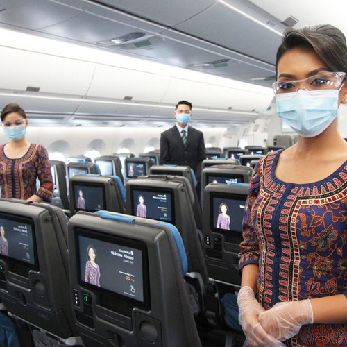 Singapore Airlines avión 10