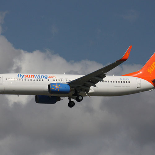Sunwing Airlines avión 2