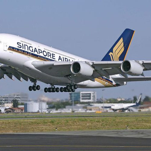 Singapore Airlines avión 5