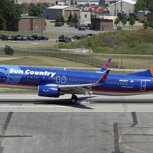 Sun Country Airlines avión 3