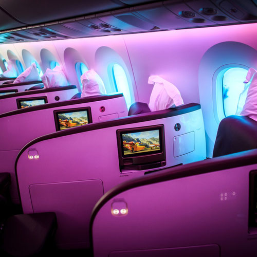 Virgin Atlantic avión 13