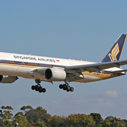 Singapore Airlines avión 6
