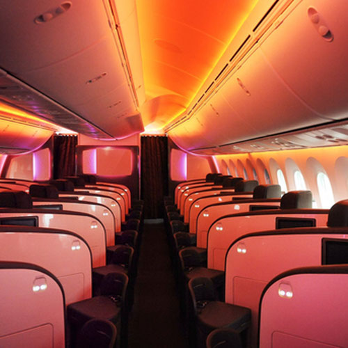 Virgin Atlantic avión 12