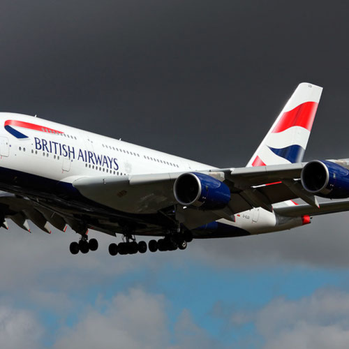 British Airways aircraft 8