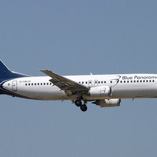 Blue Panorama Airlines aeronave 3