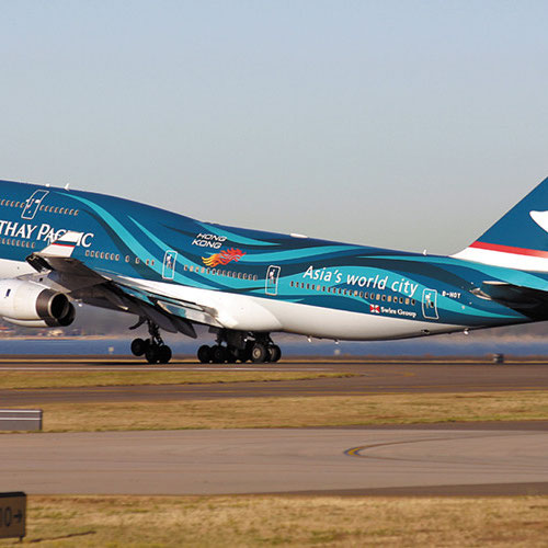 Cathay Pacific pesawat 2