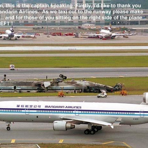 Mandarin Airlines aeronave 3