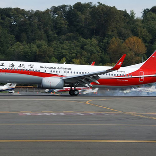 Shanghai Airlines aircraft 5