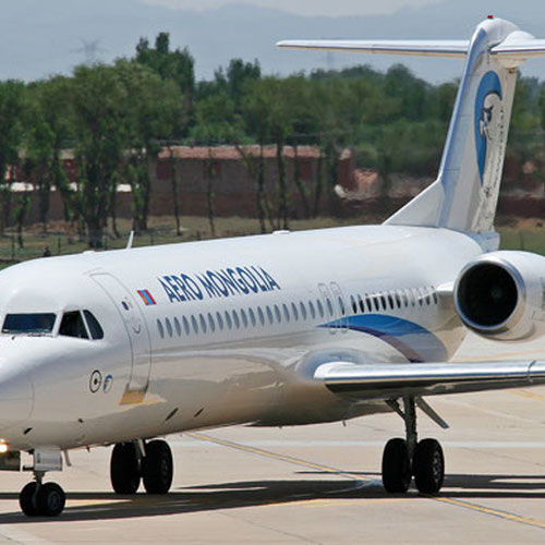 Aero Mongolia avión 3