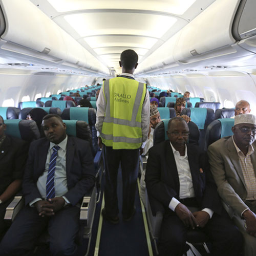 Daallo Airlines pesawat 4