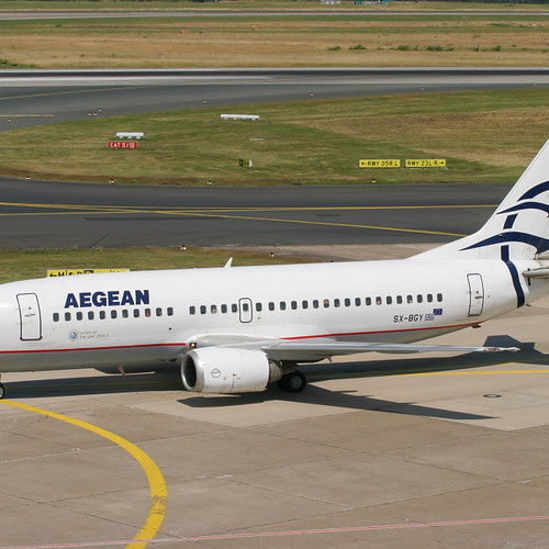 Aegean Airlines aircraft 2