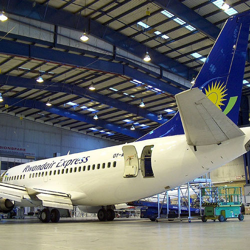 Rwandair Express avión 2
