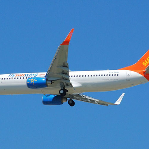 Sunwing Airlines avión 4