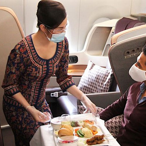 Singapore Airlines avión 9