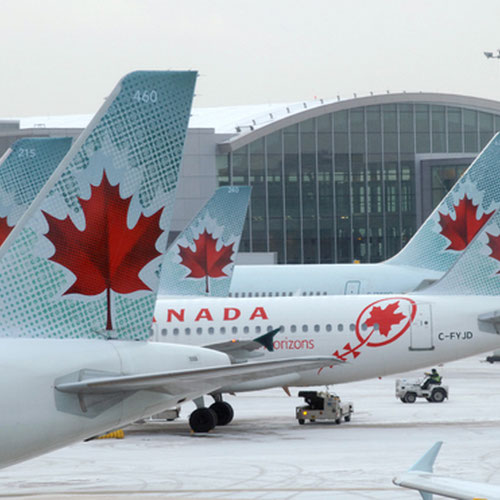 Air Canada avión 9