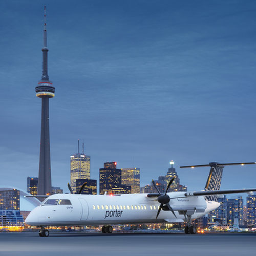 Porter Airlines pesawat 4