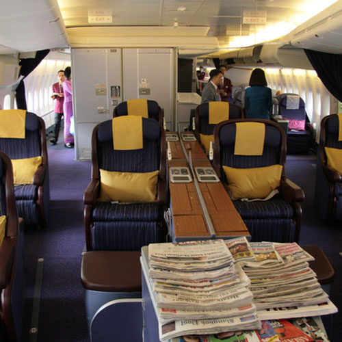 Thai Airways avión 4